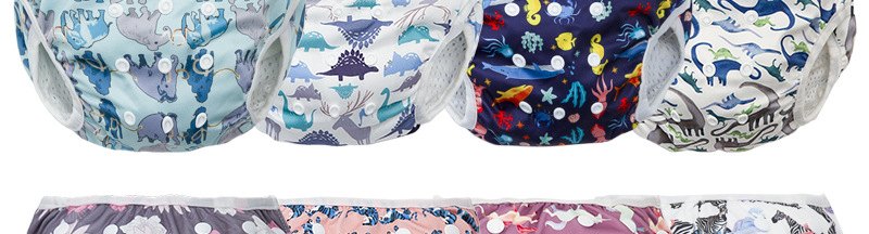 Reusable Swim Diaper — Print Range