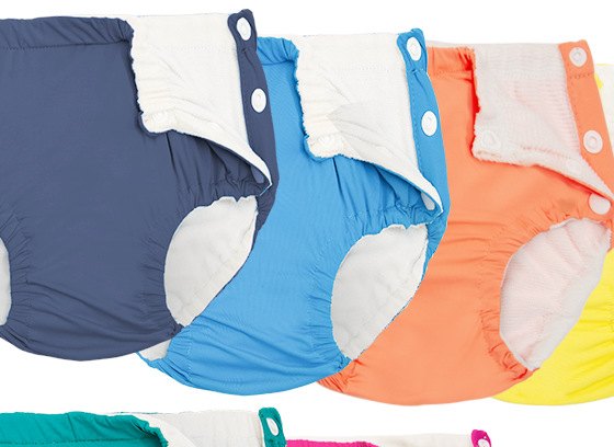Reusable Swim Diaper — Solid Colors